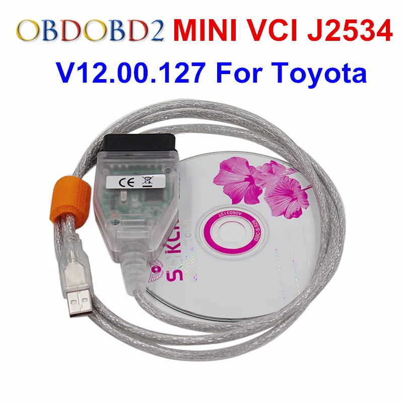 Prix pour Date V12.00.127 Mini VCI Pour TIS Techstream Standard OBD2 Interface de Communication MINI-VCI Voiture De Diagnostic Câble Et Connecteur Prix pour Date V12.00.127 Mini VCI Pour TIS Techstream Standard OBD2 Interface de Communication MINI-VCI Voiture De Diagnostic Câble Et Connecteur