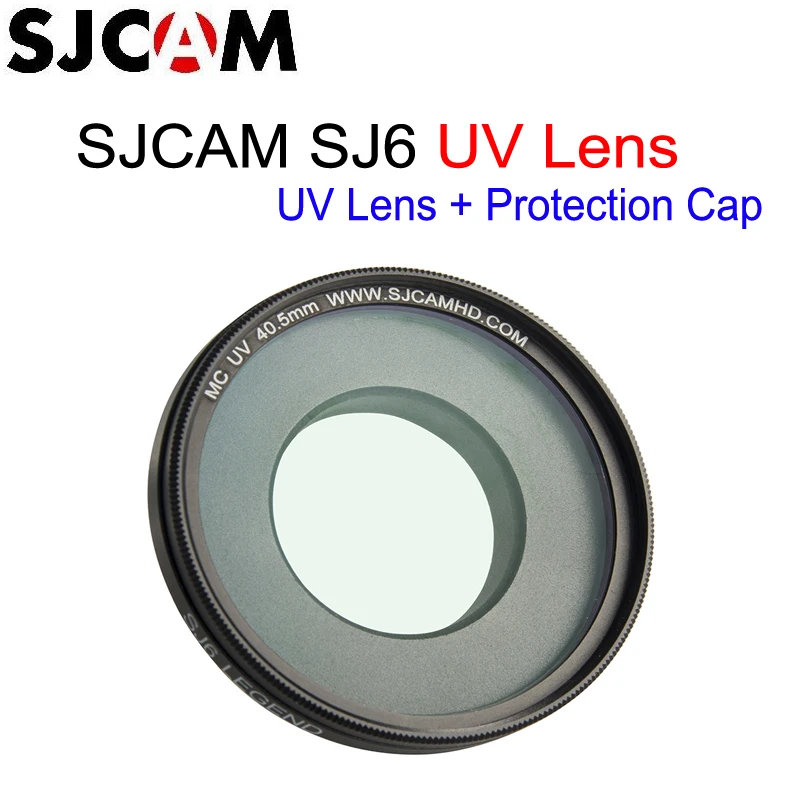

Original SJCAM SJ6 Legend MC UV Lens 40.5mm with Protection Cap-Anti Scratch Lens UV Filter Lens+Cap For SJCAM SJ6 Legend Camera