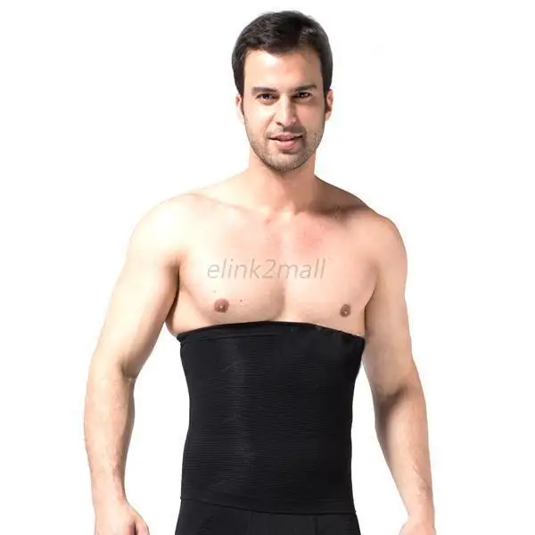 Men's Slimming Girdle Belt Body Shaper Burn Fat Tummy Cincher Corset