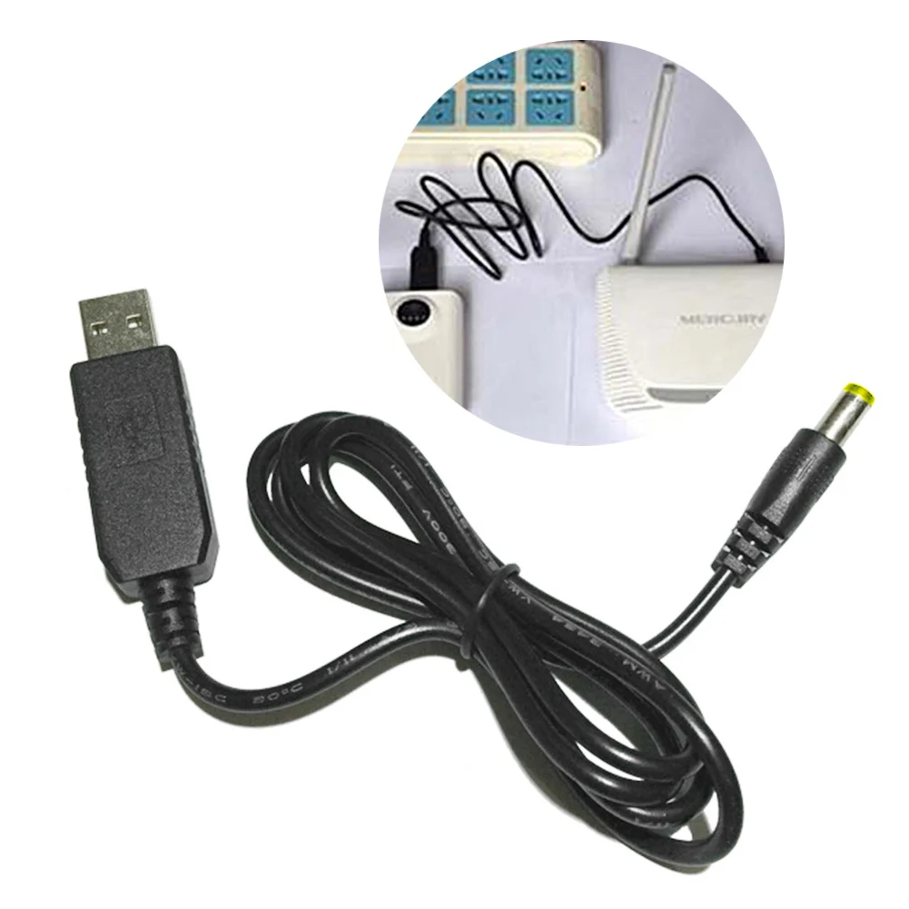 DC 5 V к DC12V USB повышающего модуля преобразователя 2 1x5 мм разъем Кабель адаптер| |