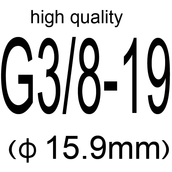 Твердосплавное растягивающее сверло G1/16, G1/8 G1/4 G3/8 G1/2 G3/4 твердосплавное сверло с круглой формой - Цвет: 15.9mm