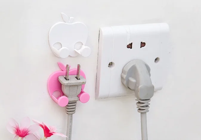 Apple Plug стеллаж для хранения многофункциональный крючки шапки и шарфа Крючки