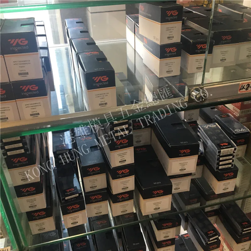WCMX06T308 YG602 оригинальная Корея YG карбидные вставки сверлильный инструмент