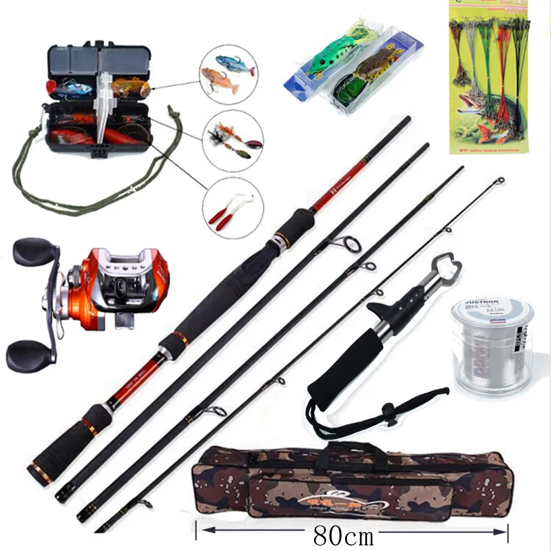 2016 Fishing Rod Kit Carp Carbon Fly Fishing Rod And Reel Combo With