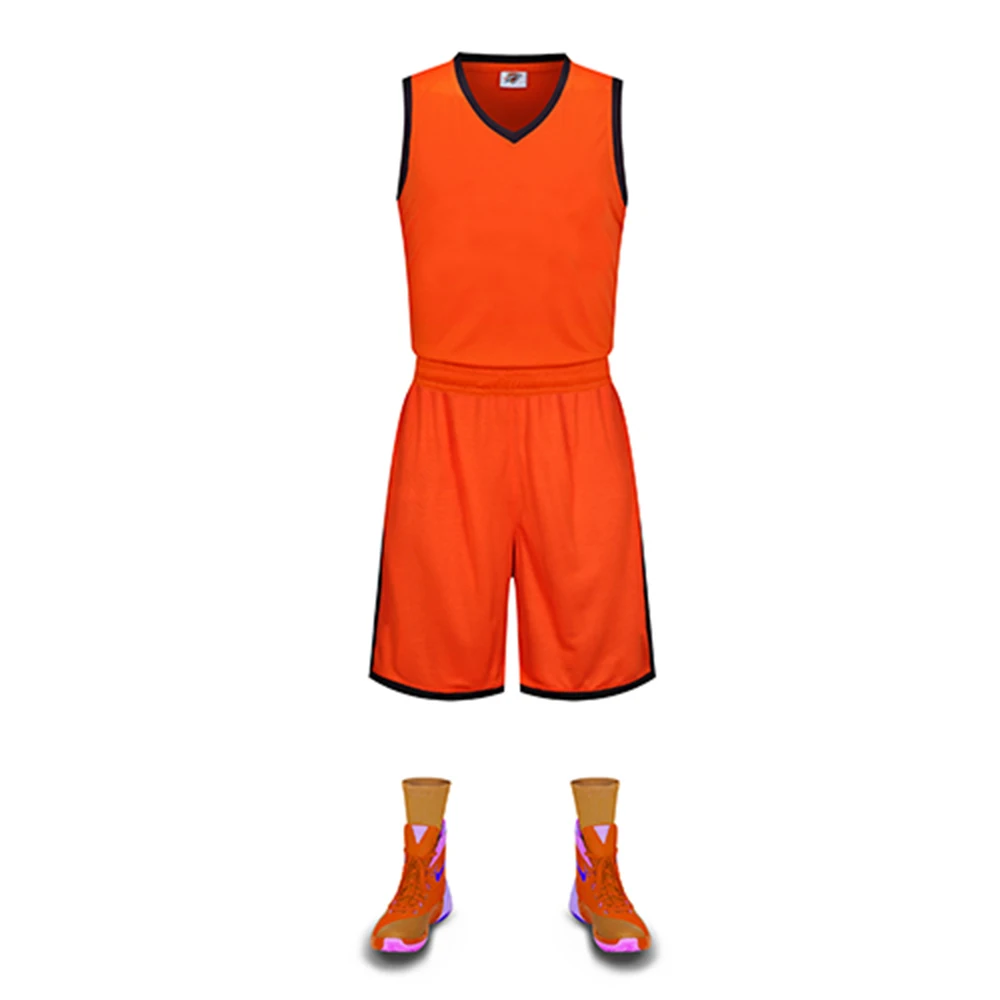 new Men Basketball Suit Jersey and Shorts Summer Breathable Quick Dry sports set running vest