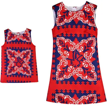 

Mom Girls Dress Mother Daughter Dress 2019 Mommy Girl Floral Print Match Twinning Party Dress Family Look Outfits J131