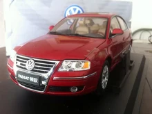 Red 1 18 Volkswagen VW Passat 2007 Diecast Model Car Classical Sedan Collection