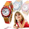 Reloj de cuarzo con correa de tela para niños y niñas, reloj de pulsera para regalo ► Foto 1/6