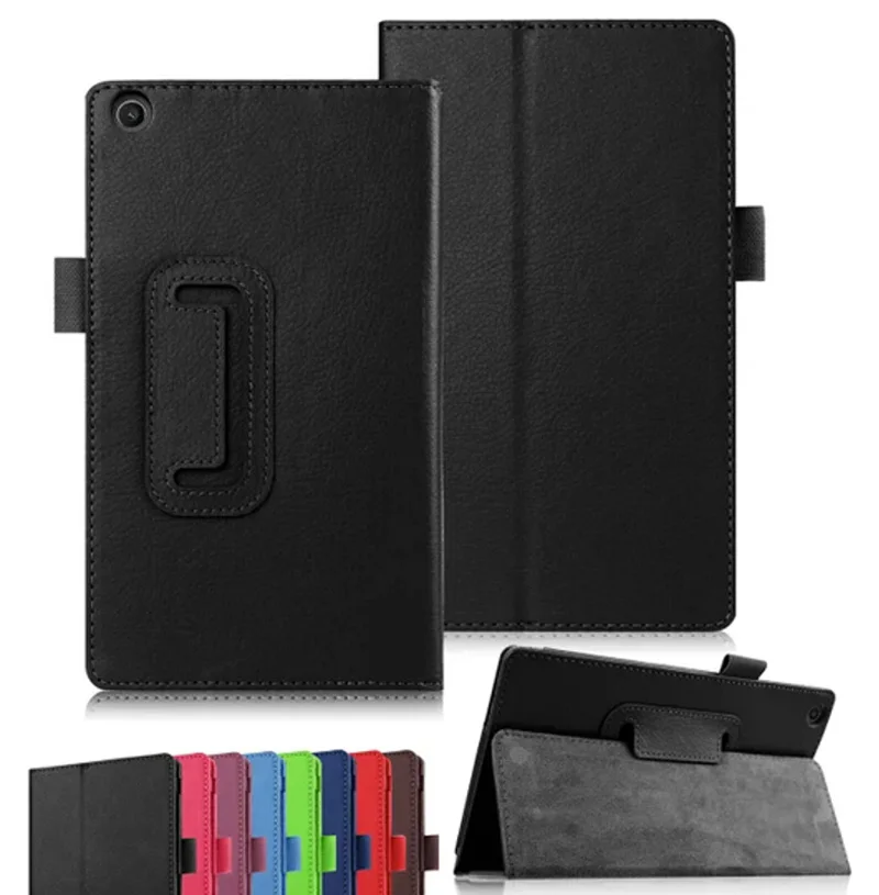 2 Folding Luxury Folio Stand Holder Leather Skin Protective Case Cover For ASUS Zenpad C 7.0