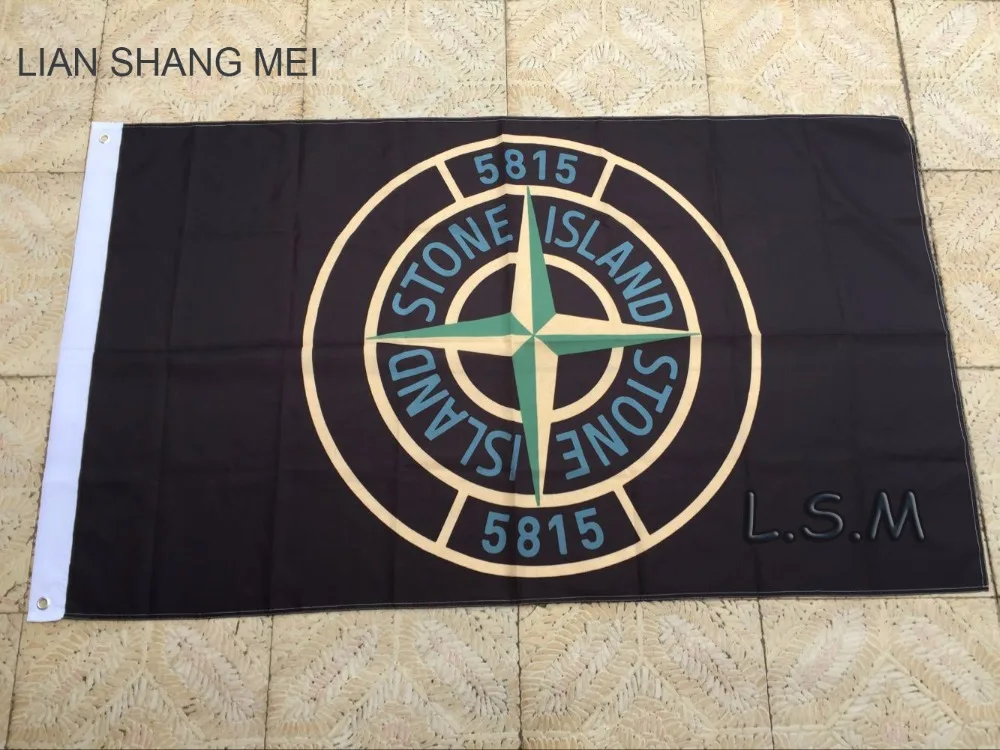 Stone Island 5815 полиэстер Размеры № 4 150*90 см Флаг 100D цифровой печати 3x5ft полиэстеровый баннер