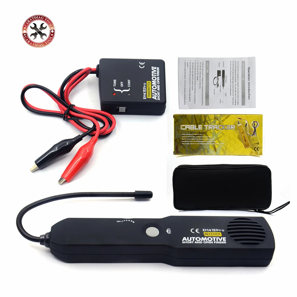 EM415PRO Automotive Cable Wire Short Detector Open Digital Finder Car