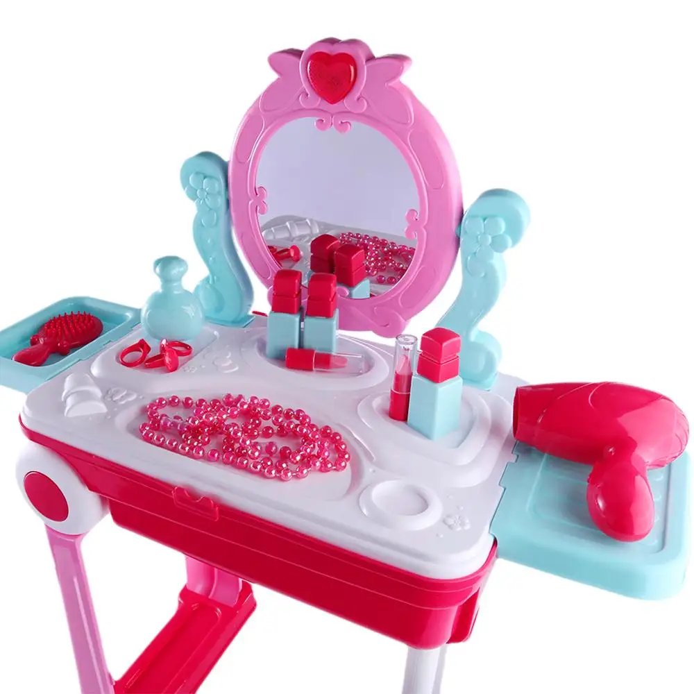Детские Красота для макияжа инструменты вышивки ролевые игры верстак Playset