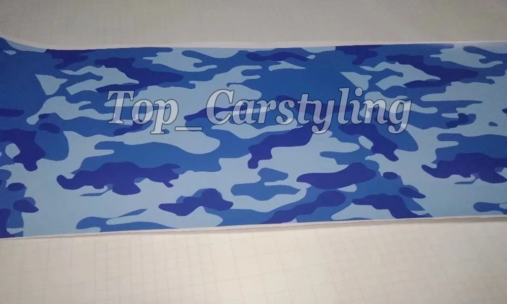 03-blue Camouflage  Camo vinyl wrap car sticker 3M Avery Arlon Vinyl motorcycle  (6)