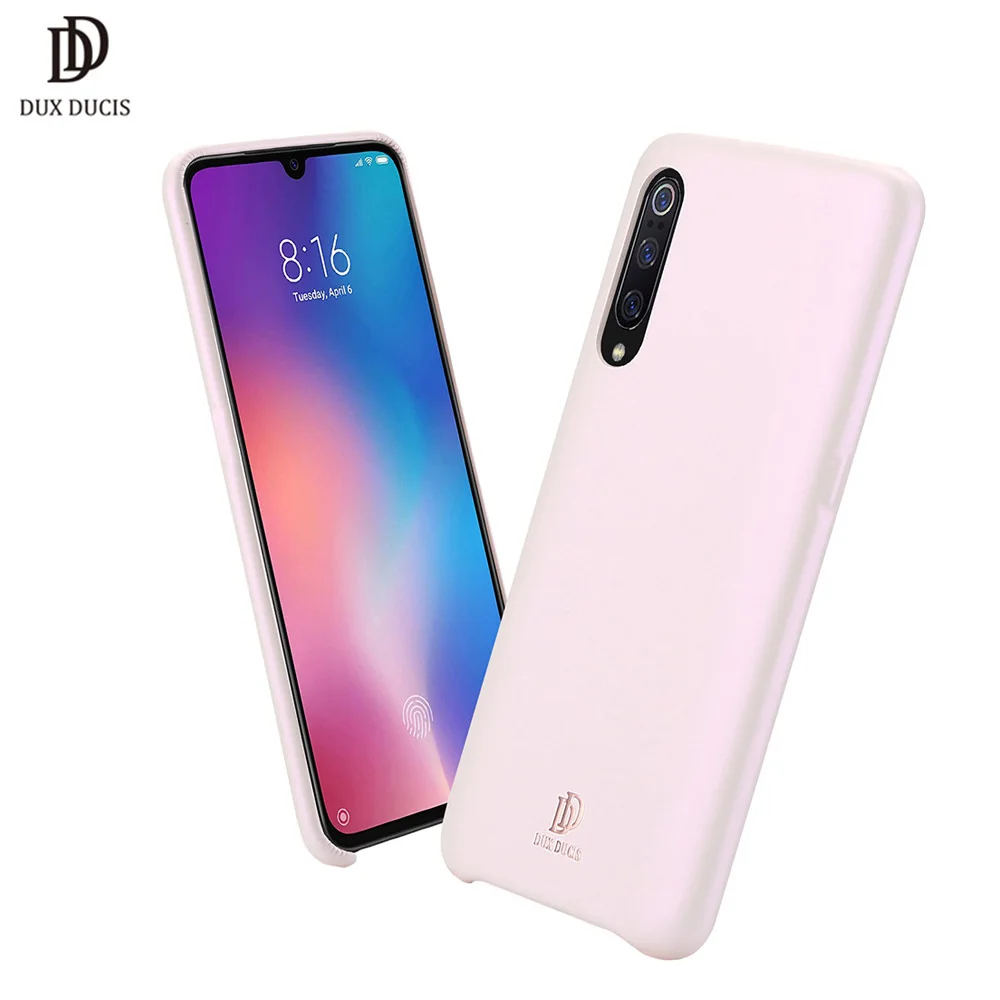 

Case for Xiaomi 9 Soft Pu Leather Cover Funda Shockproof Bumper Protective Skin feeling Non-slip Anti-Fingerprints Phone Cover