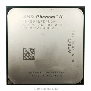 

AMD Phenom II X4 B99 3.3 GHz Quad-Core CPU Processor HDXB99WFK4DGM Socket AM3