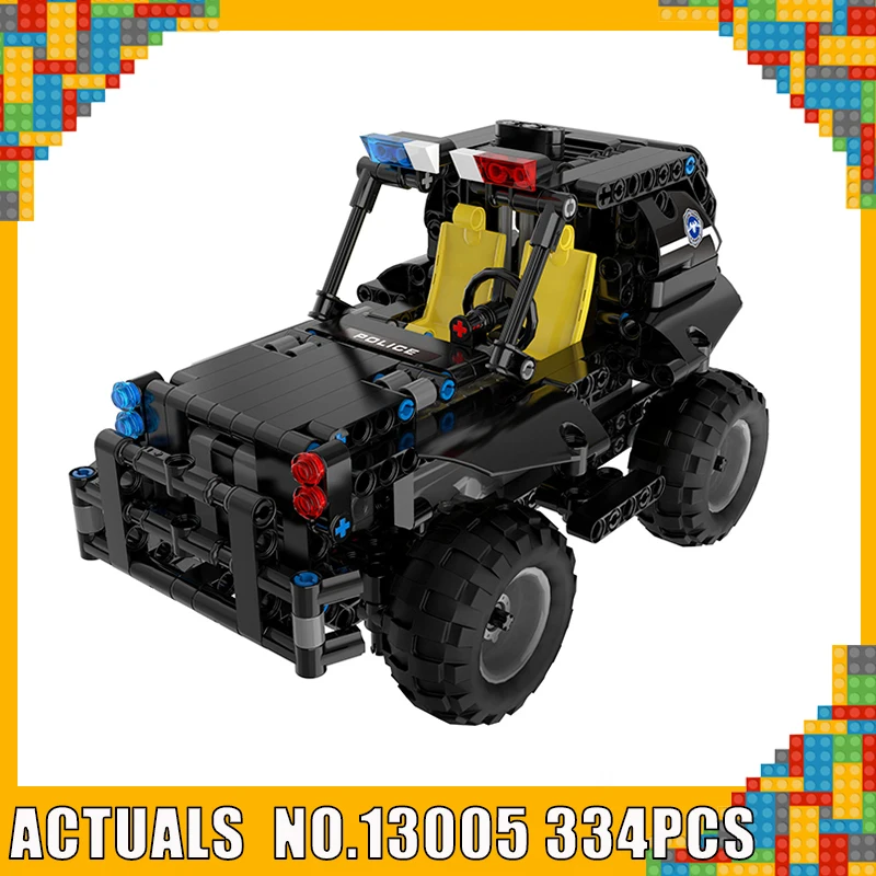 

Yeshin 13005 The RC Armed Patrol Set Compatible with Legoing Technic Car Building Blocks Bricks Movable Kid Toys Christmas Gift