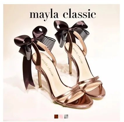 Même Talon Style pink Mayla Toujours Classique En Sandales De chocolate Haute Princesse Silver Complet Espèces Série Le Color 1B1zH