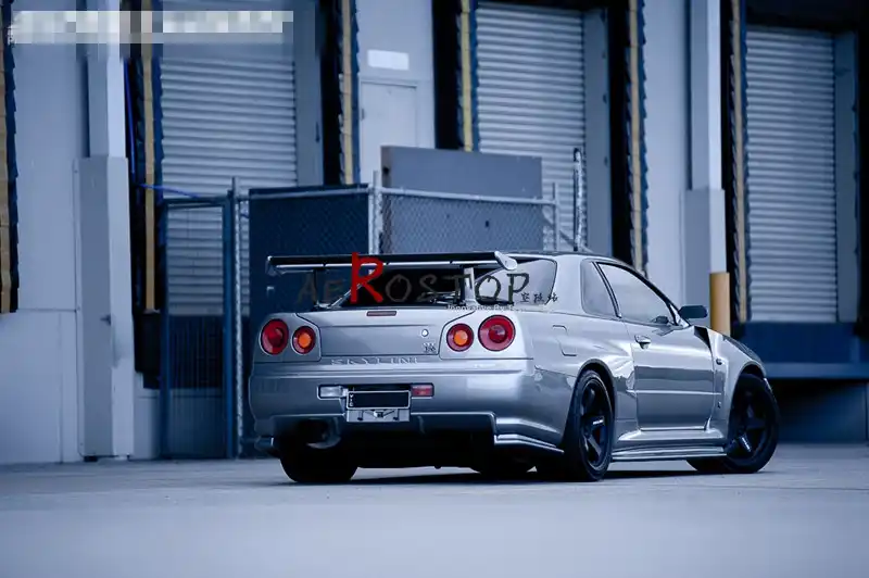 R34 Gtr Nismo Z Tune Style Rear Bumper Extensions For Nismo Z Tune Rear Bumper Only Carbon Fiber Fiber Fiber Carbonfiber Bumper Aliexpress