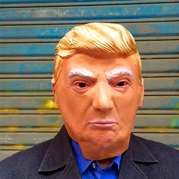 

Donald Trump Mask Billionaire Presidential Costume Latex Cospaly Mask The USA President Trump Mask For Celebrity Spoof Props