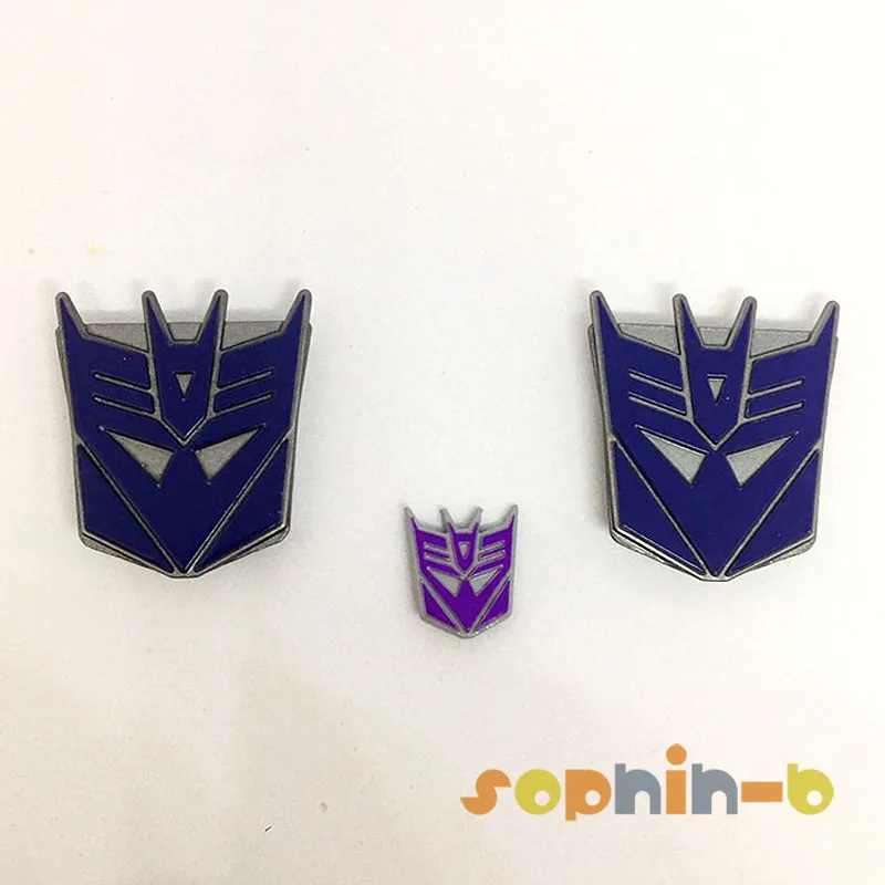 METAL AUTOBOT Logo STICKERS FOR MPP10 Optimus Prime