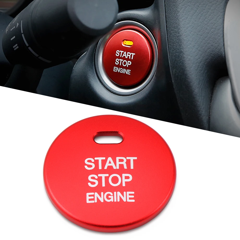 Start Engine Button Cover Sticker For Mazda 3 Axela BM BN 6 GJ1 GL CX 4