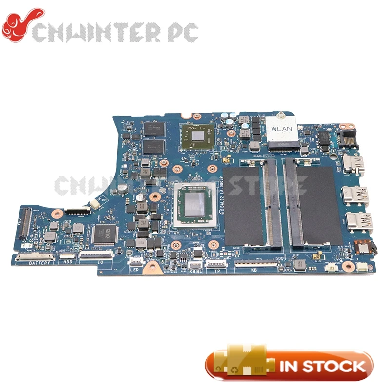 NOKOTION для DELL INSPIRON 5565 материнская плата ноутбука размер 22 LA-D803P 0KPK2C CN-0KPK2C CPU Radeon R8 M445