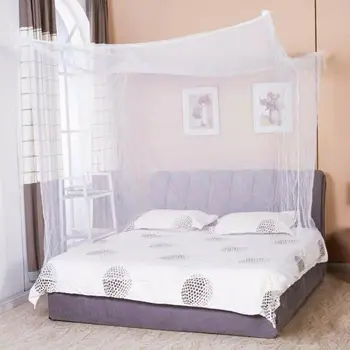 

Lace Bed Mosquito Insect Netting Mesh Canopy Princess Full Size Sleeping Bedding Net