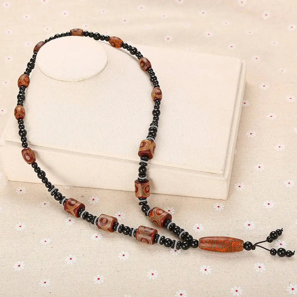 

3A Reiki Agate Healing Crystal Women's Chakra pendentif Tree Of Life Quartz Chips Pendant Necklace Multi Wisdom Stone Necklace