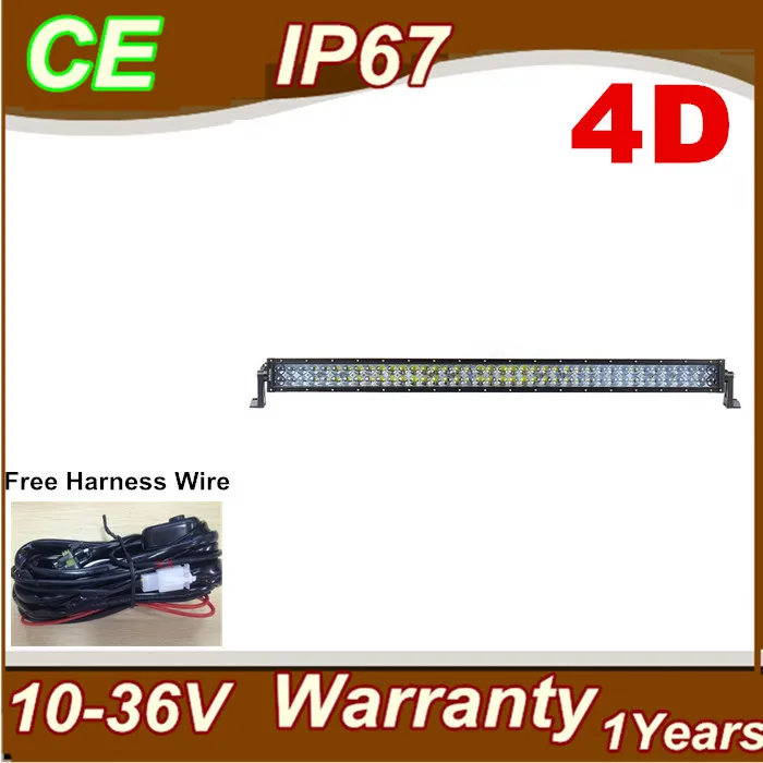 4D LENS 40INCH 240W LED Driving Work Light Bar Spot Flood Combo for 4x4 offroad ATV SUV AWD Vehicle Truck Trailer 12V 24V |