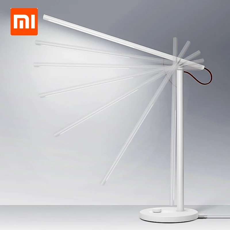 Оригинальная умная Светодиодная настольная лампа Xiaomi Mijia Mi с регулировкой