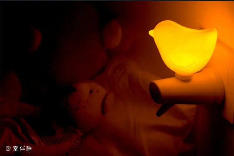 Свет-зондирование птица форма ночник 3d энергосберегающий Креативный необычный Usb свет управление свет Новинка подарки для chidren