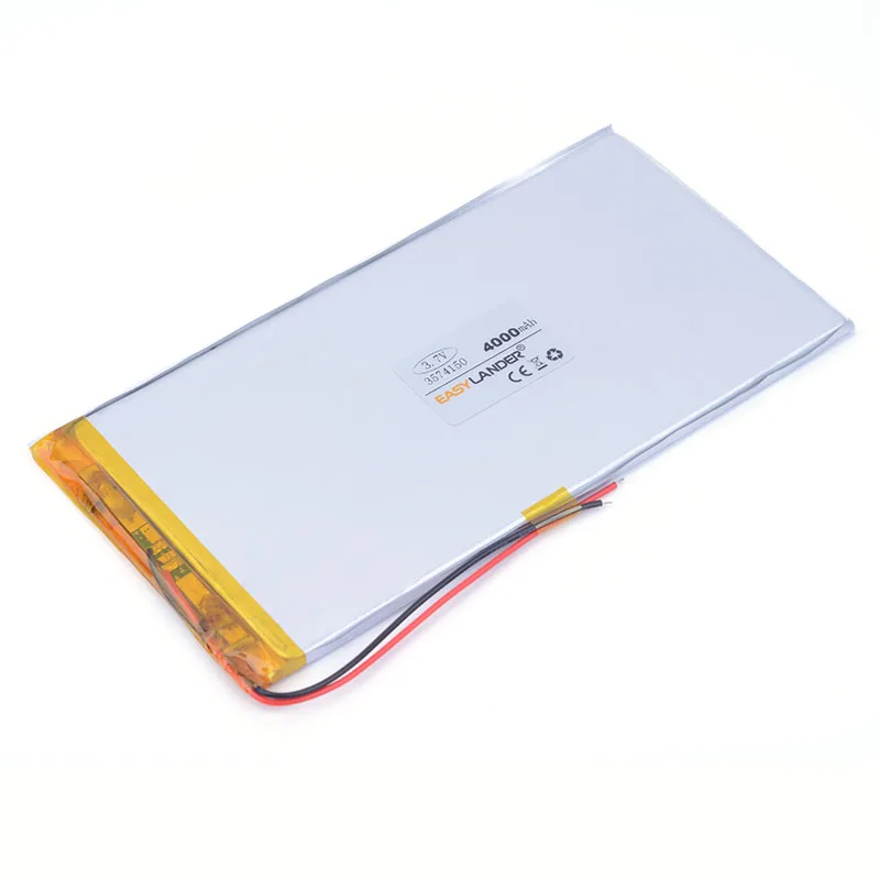 The tablet battery 3.7V 4000mAH 3574150 Polymer lithium ion / Li ion battery for tablet pc e