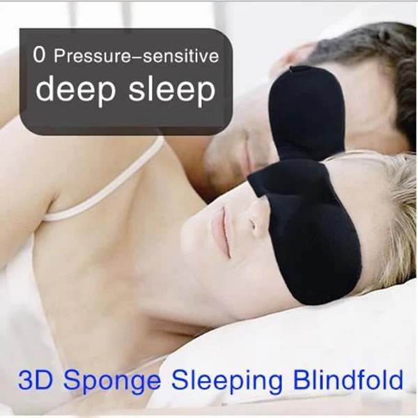 3D النوم Eyepatch ل الطبيعي النوم قناع عين اييشادي غطاء الظل لصقة عين النساء الرجال لينة المحمولة الغمامة في الهواء الطلق أدوات