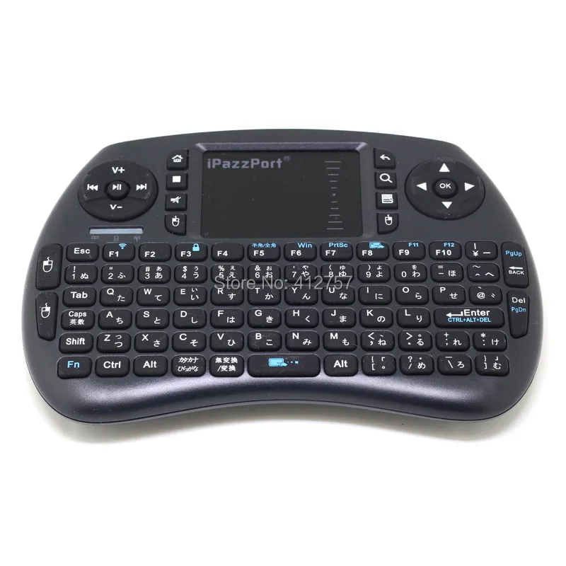 Оригинальная беспроводная клавиатура iPazzPort Mini 2 4G английская/японская + Воздушная