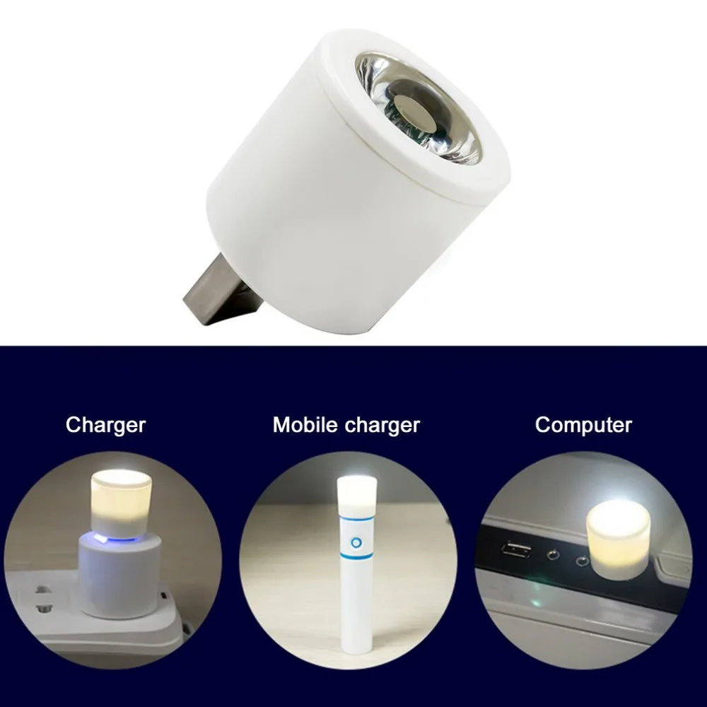 Мини Яркий USB Handy Мощный светодиодный аварийный фонарик свет Светодиодная