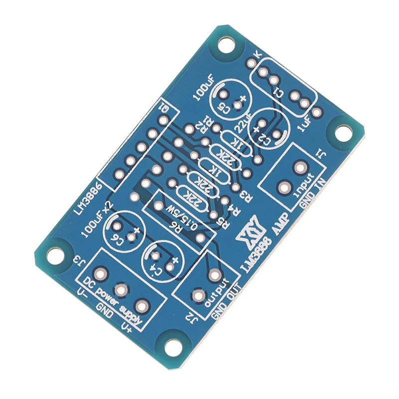 DC + 20 28V 68W LM3886 TF усилитель мощности платы Hi Fi PCB параллельная голая плата|Детали и