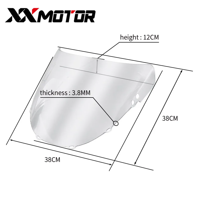 Лобовое стекло кожух обтекателя Для HONDA CBR250RR MC22 1991 1992 1993 1994 1995 1996 1997 1998 CBR250 NC22 CBR250R