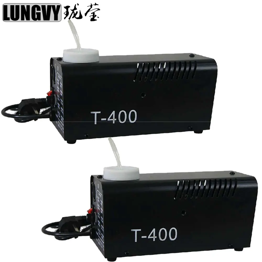 

Free Shipping 2pcs/Lot 400w Smoke Machine Stage Lighting Wire Control Fog Machine Spray Smoke Machine