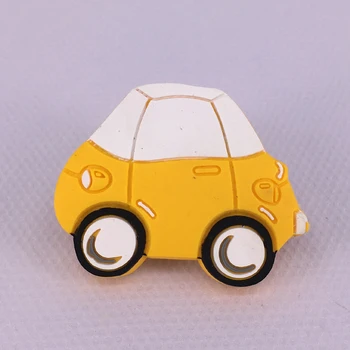 

Yellow car Kids Dresser Knobs Children Pulls Knob Handles Soft Rubber Furniture Knob Chest Pull Handle Closet Hardware