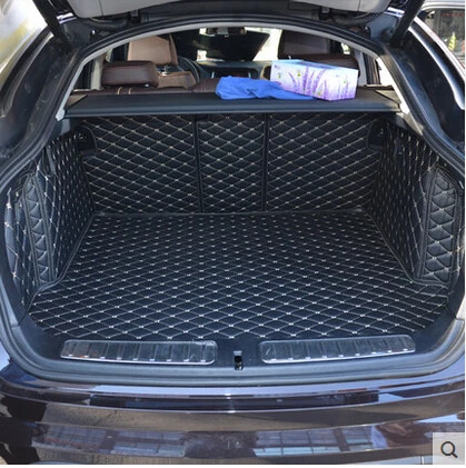

Good quality! Full set car trunk mats for BMW X4 F26 2017-2014 waterproof boot carpets cargo liner for BMW X4 2016,Free shipping