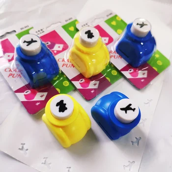 

1 PCS Kid Seal Mini Printing Paper Hand Shaper Scrapbook Tags Cards Craft DIY Punch Cutter Tools DIY Toys For Children