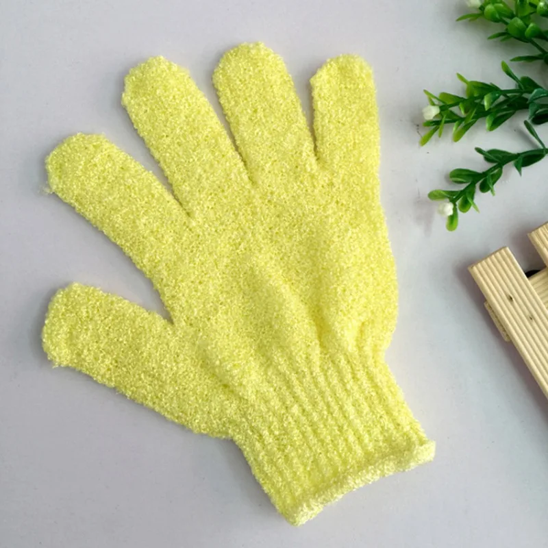 New Bath Towel Body Five Fingers Bathing Glove Strong Double Sided