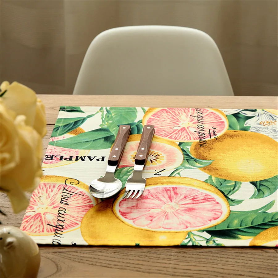 Aliexpress Buy 32x45cm Grapefruit Print High Quality Dinner 