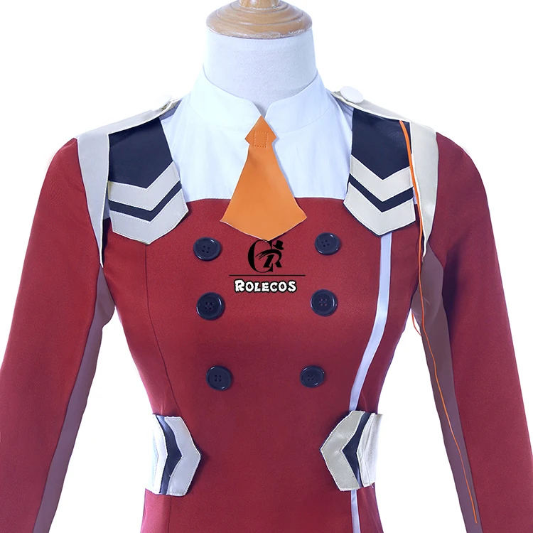 vestido querida no franxx 02 cosplay traje