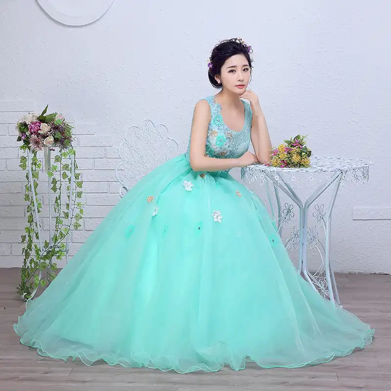 colored wedding gowns