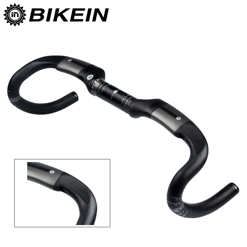 BIKEIN сверхлегкий полный UD углеродный руль для дорожного велосипеда +