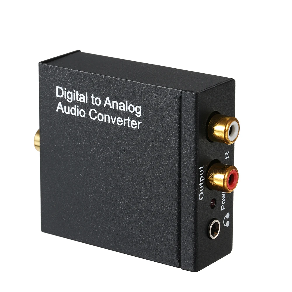 Коаксиальные входы в аналоговый RCA L/R и разъем AUX 3 5 мм цифро аудиопреобразователь