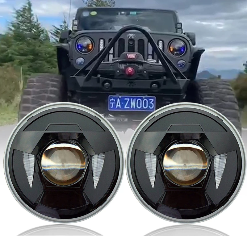 

2018 new with DRL and JL connecter for 2018 Jeep wrangler JL headlight