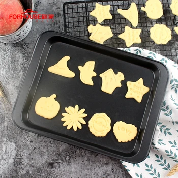 

Stainless Steel Rectangle Cake Mold Baking Pans Birthday Non-stick Baking Tools Microwave Kitchen Accessories
