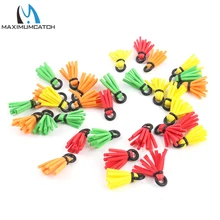 Maximumcatch 8 шт./лот, новинка, пенопластовые индикаторы для ловли нахлыстом, желтый/оранжевый, рыболовные снасти, коробка